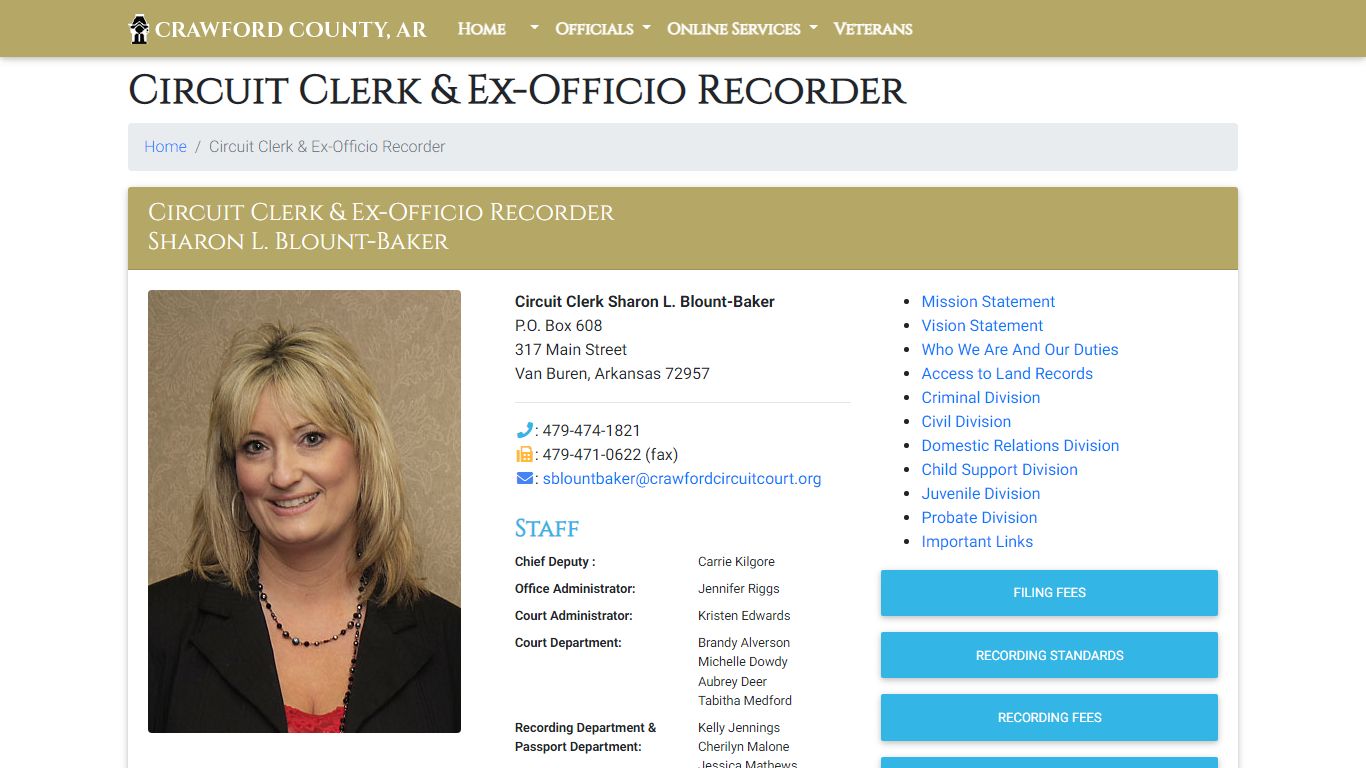 Circuit Clerk & Ex-Officio Recorder - Crawford County ...