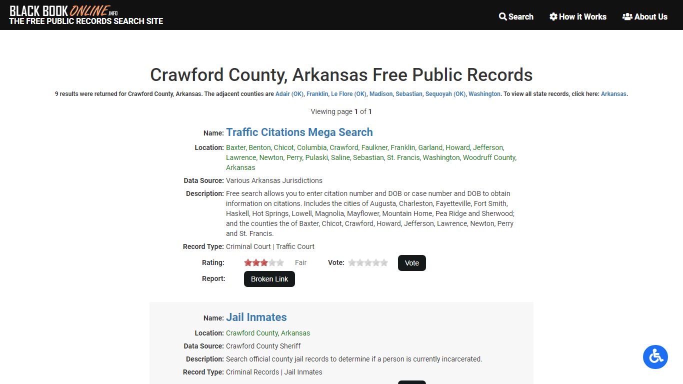 Crawford County, AR Free Public Records | Criminal Records ...